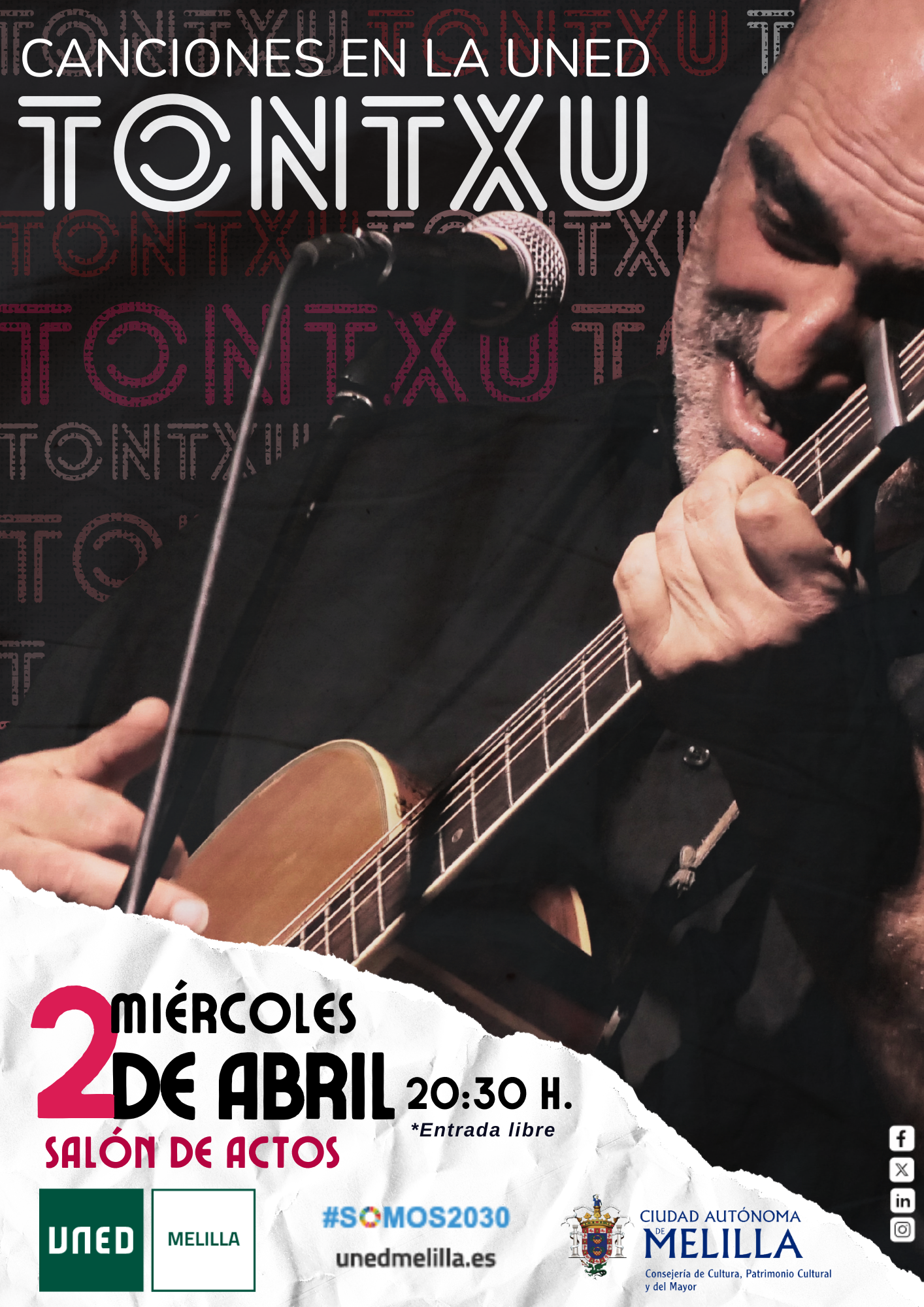 Canciones en la UNED. TONTXU