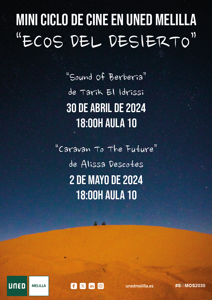 Mini ciclo de cine en UNED Melilla “ECOS DEL DESIERTO”