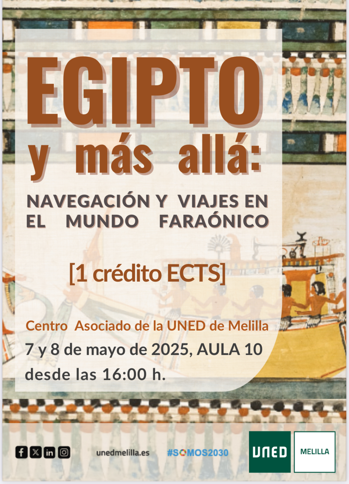 Curso Egipto y más allá: navegación y viajes en…